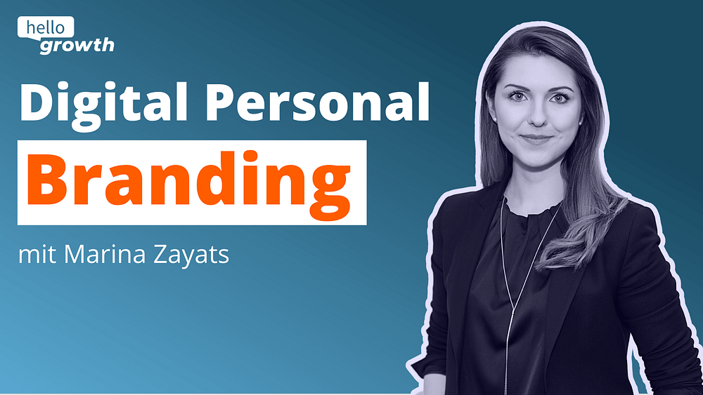 Marina Zayats beantwortet die Frage, was Digital Personal Branding ist